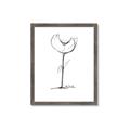 Picture of Single Flower II  _GroupedProduct_Rectangle_Portrait_Framed_Matted_
