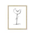 Picture of Single Flower II  _GroupedProduct_Rectangle_Portrait_Framed_Matted_