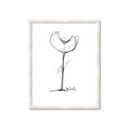 Picture of Single Flower II  _GroupedProduct_Rectangle_Portrait_Framed_Matted_