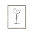 Picture of Single Flower II  _GroupedProduct_Rectangle_Portrait_Framed_Matted_