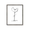 Picture of Single Flower II  _GroupedProduct_Rectangle_Portrait_Framed_Matted_