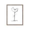 Picture of Single Flower II  _GroupedProduct_Rectangle_Portrait_Framed_Matted_