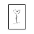 Picture of Single Flower II  _GroupedProduct_Rectangle_Portrait_Framed_Matted_
