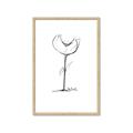 Picture of Single Flower II  _GroupedProduct_Rectangle_Portrait_Framed_Matted_