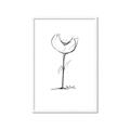 Picture of Single Flower II  _GroupedProduct_Rectangle_Portrait_Framed_Matted_