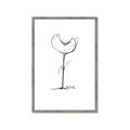 Picture of Single Flower II  _GroupedProduct_Rectangle_Portrait_Framed_Matted_