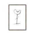 Picture of Single Flower II  _GroupedProduct_Rectangle_Portrait_Framed_Matted_