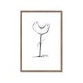 Picture of Single Flower II  _GroupedProduct_Rectangle_Portrait_Framed_Matted_