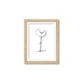 Picture of Single Flower II  _GroupedProduct_Rectangle_Portrait_Framed_Matted_