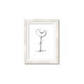 Picture of Single Flower II  _GroupedProduct_Rectangle_Portrait_Framed_Matted_