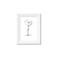 Picture of Single Flower II  _GroupedProduct_Rectangle_Portrait_Framed_Matted_
