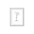 Picture of Single Flower II  _GroupedProduct_Rectangle_Portrait_Framed_Matted_