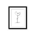 Picture of Single Flower II  _GroupedProduct_Rectangle_Portrait_Framed_Matted_