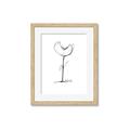 Picture of Single Flower II  _GroupedProduct_Rectangle_Portrait_Framed_Matted_