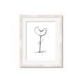 Picture of Single Flower II  _GroupedProduct_Rectangle_Portrait_Framed_Matted_