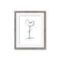 Picture of Single Flower II  _GroupedProduct_Rectangle_Portrait_Framed_Matted_