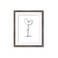 Picture of Single Flower II  _GroupedProduct_Rectangle_Portrait_Framed_Matted_
