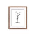 Picture of Single Flower II  _GroupedProduct_Rectangle_Portrait_Framed_Matted_