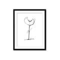 Picture of Single Flower II  _GroupedProduct_Rectangle_Portrait_Framed_Matted_