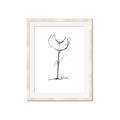 Picture of Single Flower II  _GroupedProduct_Rectangle_Portrait_Framed_Matted_