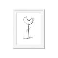 Picture of Single Flower II  _GroupedProduct_Rectangle_Portrait_Framed_Matted_
