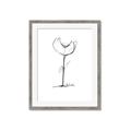 Picture of Single Flower II  _GroupedProduct_Rectangle_Portrait_Framed_Matted_