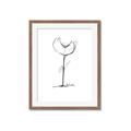 Picture of Single Flower II  _GroupedProduct_Rectangle_Portrait_Framed_Matted_