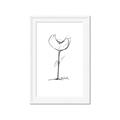 Picture of Single Flower II  _GroupedProduct_Rectangle_Portrait_Framed_Matted_