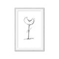 Picture of Single Flower II  _GroupedProduct_Rectangle_Portrait_Framed_Matted_