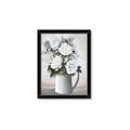 Picture of White Carnation _GroupedProduct_Rectangle_Portrait_Framed_Matted_