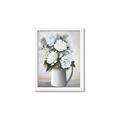 Picture of White Carnation _GroupedProduct_Rectangle_Portrait_Framed_Matted_