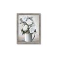 Picture of White Carnation _GroupedProduct_Rectangle_Portrait_Framed_Matted_