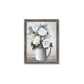 Picture of White Carnation _GroupedProduct_Rectangle_Portrait_Framed_Matted_