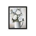 Picture of White Carnation _GroupedProduct_Rectangle_Portrait_Framed_Matted_