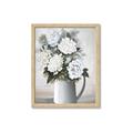 Picture of White Carnation _GroupedProduct_Rectangle_Portrait_Framed_Matted_