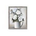 Picture of White Carnation _GroupedProduct_Rectangle_Portrait_Framed_Matted_