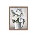 Picture of White Carnation _GroupedProduct_Rectangle_Portrait_Framed_Matted_