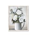 Picture of White Carnation _GroupedProduct_Rectangle_Portrait_Framed_Matted_