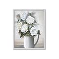 Picture of White Carnation _GroupedProduct_Rectangle_Portrait_Framed_Matted_