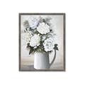 Picture of White Carnation _GroupedProduct_Rectangle_Portrait_Framed_Matted_