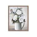 Picture of White Carnation _GroupedProduct_Rectangle_Portrait_Framed_Matted_