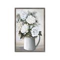 Picture of White Carnation _GroupedProduct_Rectangle_Portrait_Framed_Matted_
