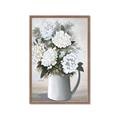 Picture of White Carnation _GroupedProduct_Rectangle_Portrait_Framed_Matted_