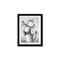 Picture of White Carnation _GroupedProduct_Rectangle_Portrait_Framed_Matted_