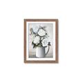 Picture of White Carnation _GroupedProduct_Rectangle_Portrait_Framed_Matted_