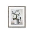 Picture of White Carnation _GroupedProduct_Rectangle_Portrait_Framed_Matted_
