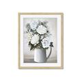 Picture of White Carnation _GroupedProduct_Rectangle_Portrait_Framed_Matted_