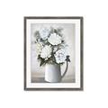 Picture of White Carnation _GroupedProduct_Rectangle_Portrait_Framed_Matted_