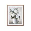 Picture of White Carnation _GroupedProduct_Rectangle_Portrait_Framed_Matted_