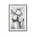 Picture of White Carnation _GroupedProduct_Rectangle_Portrait_Framed_Matted_